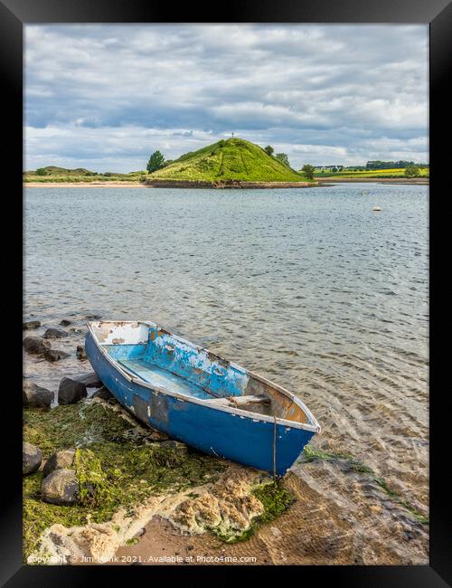 The Aln Estuary, Alnmouth Framed Print by Jim Monk