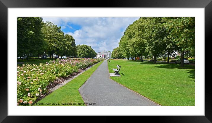 The Lady lever Art Gallery Framed Mounted Print by Frank Irwin