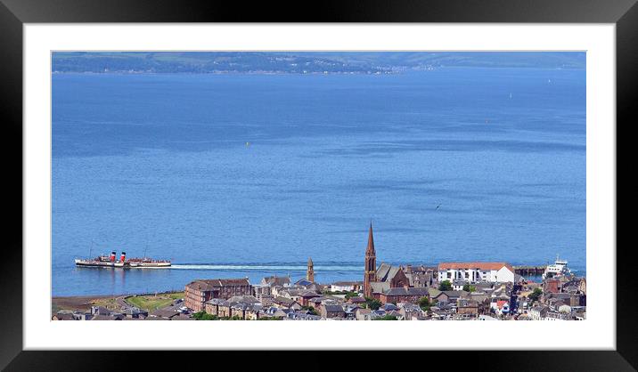 Doon the watter, doon the Clyde Framed Mounted Print by Allan Durward Photography