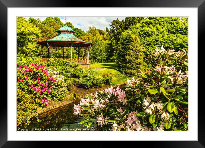 Sefton Park Liverpool  Framed Mounted Print by Phil Longfoot