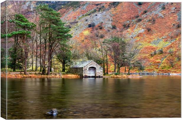 Wastwater Boat House Canvas Print by Jack Marsden