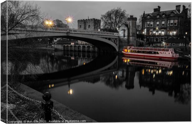 Early Morning Serenity in York Canvas Print by Ron Ella