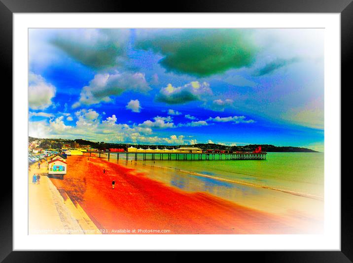 Picture Perfect Paignton Framed Mounted Print by Stephen Hamer