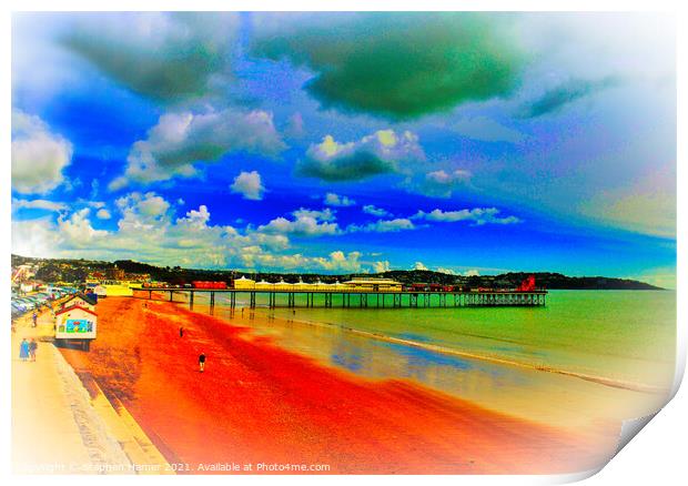 Picture Perfect Paignton Print by Stephen Hamer