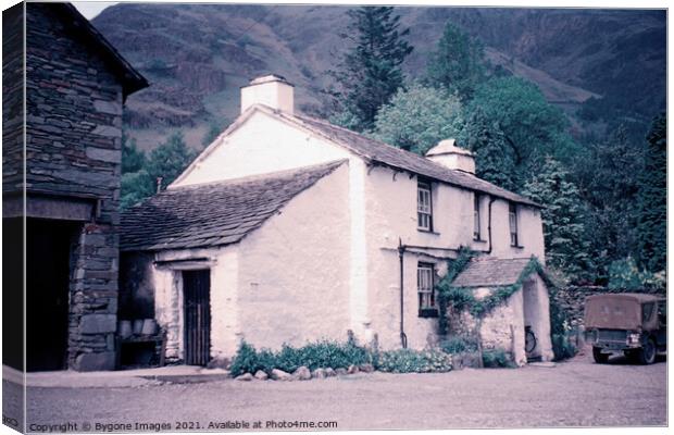 Westmorland Farm House 1953 Canvas Print by Bygone Images