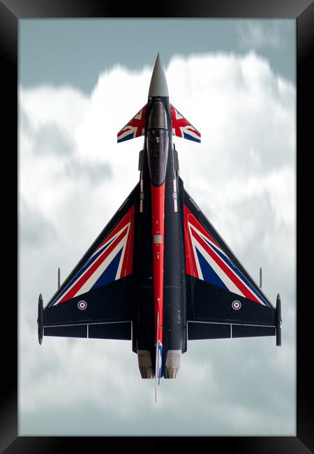 Eurofighter Typhoon - Anarchy1 Framed Print by J Biggadike