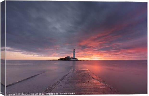 st marys Canvas Print by stephen cooper