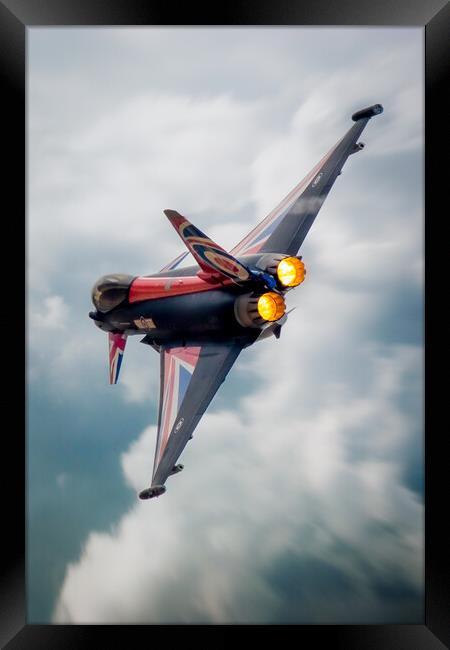 RAF Typhoon Framed Print by J Biggadike