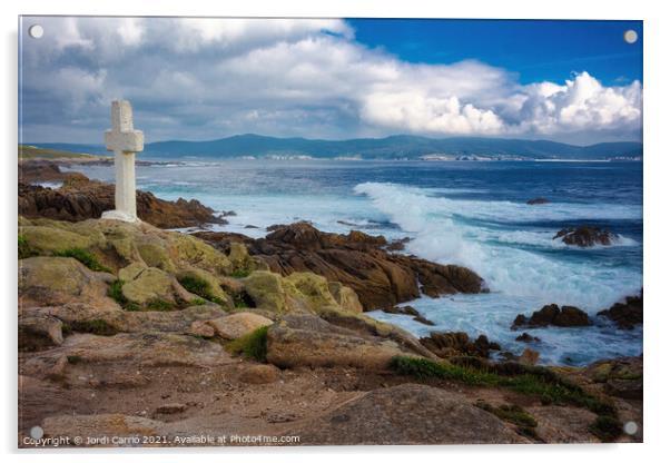 View of the Coast of Death, Galicia - 5 Acrylic by Jordi Carrio