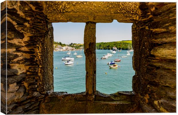 Blockhouse View Canvas Print by Malcolm McHugh