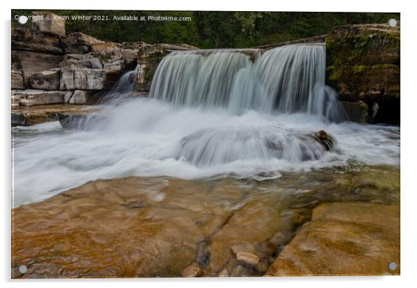 Richmond Falls Acrylic by Kevin Winter