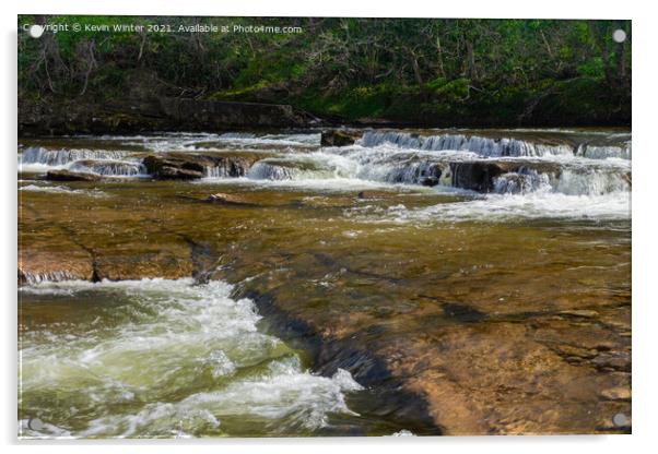 Richmond Falls Acrylic by Kevin Winter