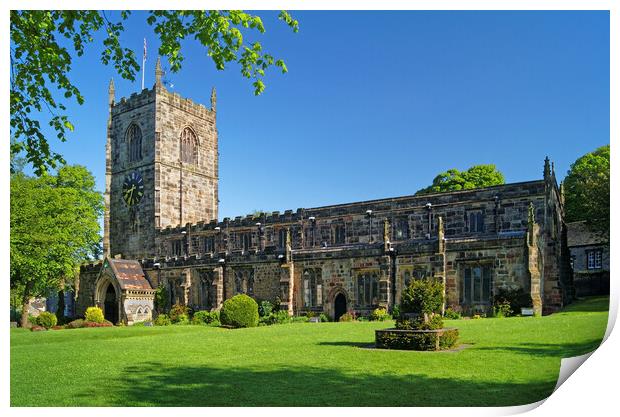 Holy Trinity Church, Skipton Print by Darren Galpin