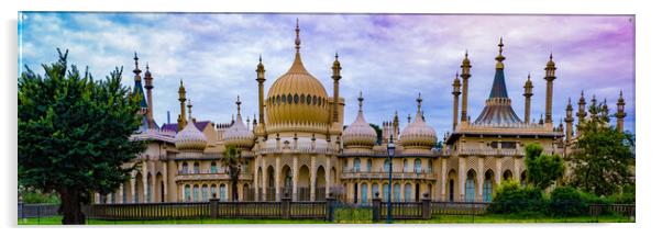 The Royal Pavilion Panorama Acrylic by Chris Lord