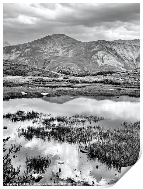 Independence Pass, Colorado, USA Print by John Chase