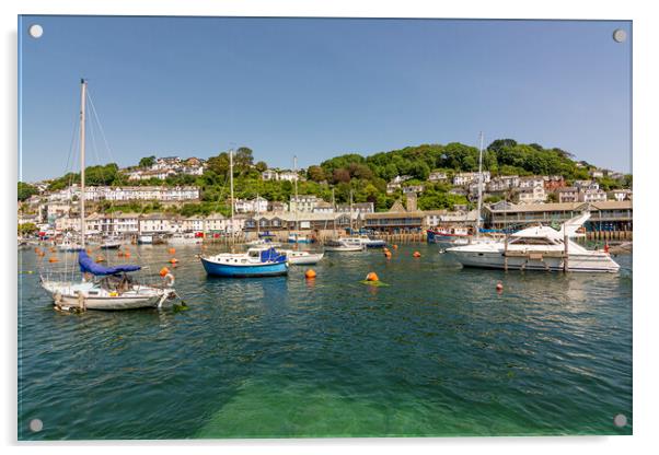 Looe View Acrylic by Malcolm McHugh