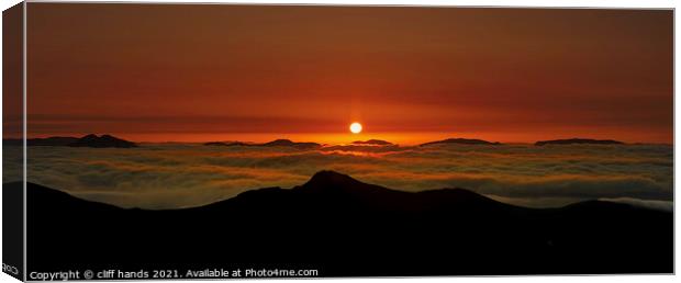 Sunrise, Glencoe, Highlands, Scotland. Canvas Print by Scotland's Scenery