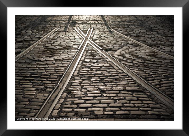 Hull Dock - End of the Line Framed Mounted Print by Richard Perks