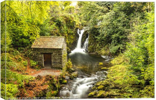 rydal mount Canvas Print by stephen cooper