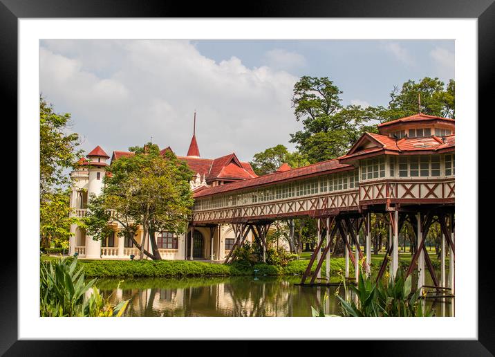 Sanam Chan in Nakhon Pathom Thailand Asia	 Framed Mounted Print by Wilfried Strang