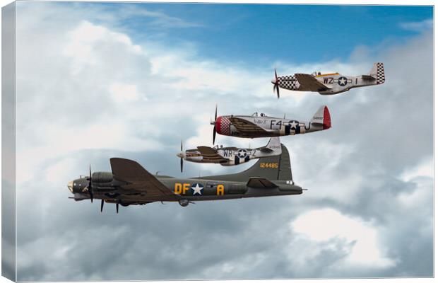 Sally B and Her Little Friends Canvas Print by J Biggadike