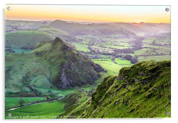 Parkhouse Hill from Chrome Acrylic by geoff shoults