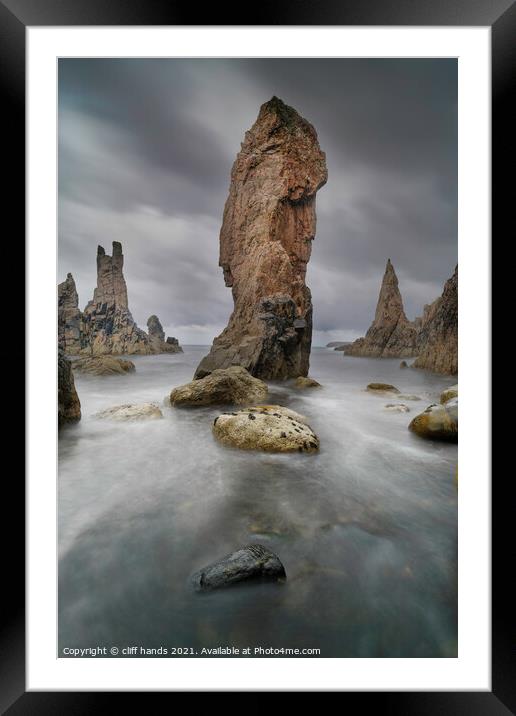 Mangersta sea stacks, Isle of Lewis, Outer Hebrides, Scotland. Framed Mounted Print by Scotland's Scenery