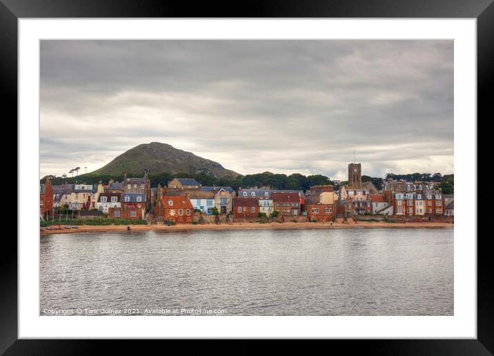 North Berwick Law Framed Mounted Print by Tom Gomez