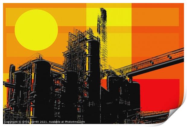 WE  BUILT THIS CITY 10 Print by OTIS PORRITT