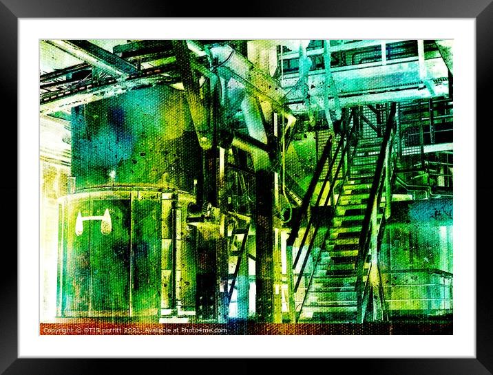 Industrial Complex 7  Framed Mounted Print by OTIS PORRITT