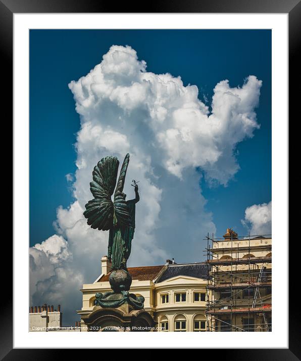 heavens above hove Framed Mounted Print by mark Smith