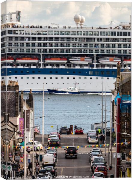 Marella Explorer Broughty Ferry Canvas Print by Craig Doogan