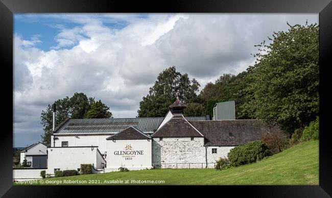 Glengoyne Whisky Distillery, Scotland Framed Print by George Robertson
