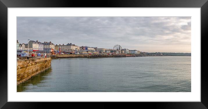 Bridlington Framed Mounted Print by Alan Tunnicliffe