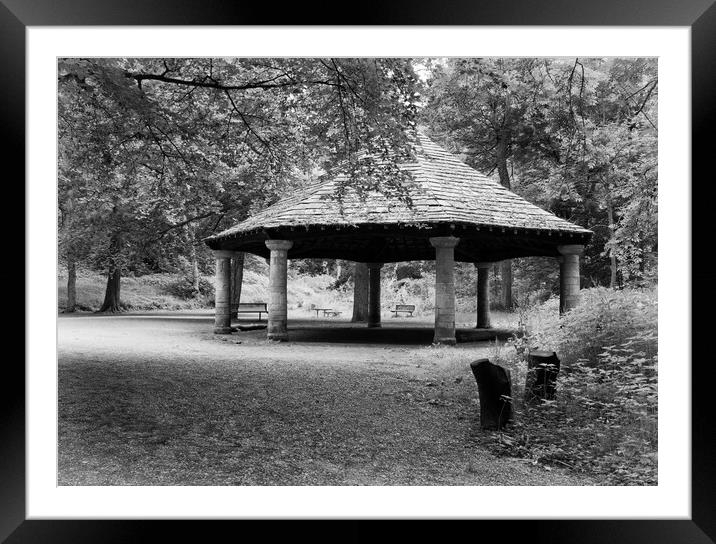 The old bandstand Framed Mounted Print by David McCulloch