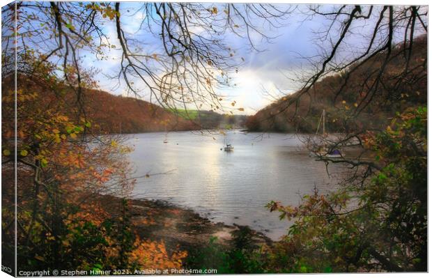 River View Canvas Print by Stephen Hamer