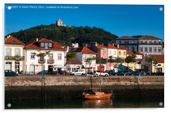 Harbour of Viana do Castelo, Portugal Acrylic by Navin Mistry