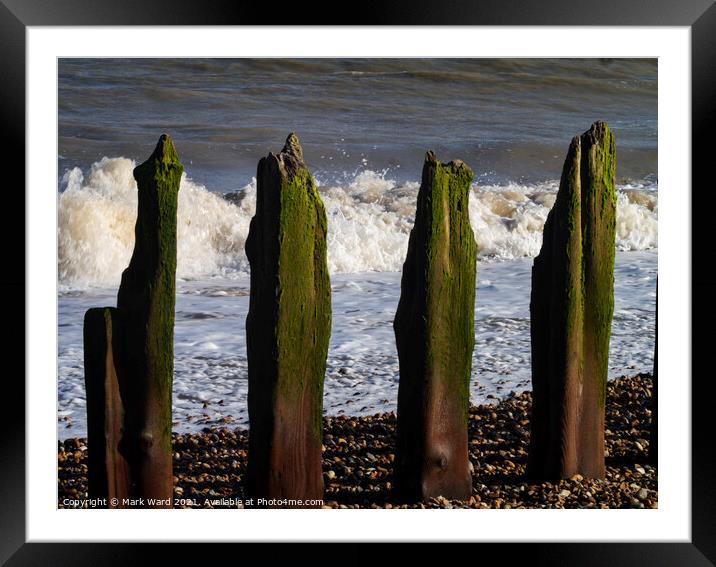 The Tides of Time Framed Mounted Print by Mark Ward