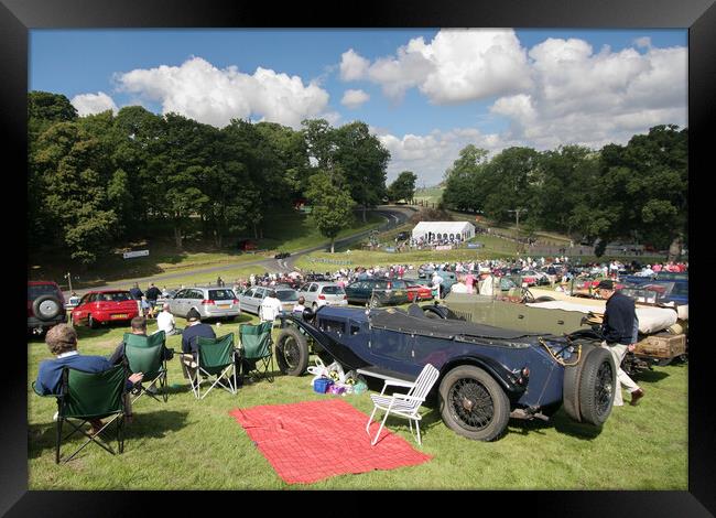 Picnic at Prescott. Framed Print by Bill Allsopp