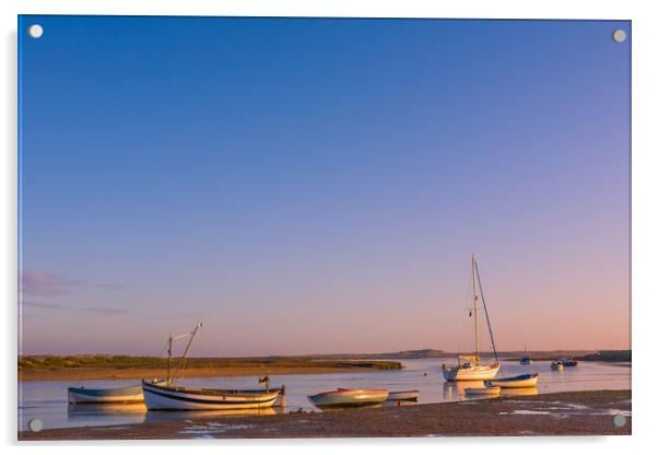 The view east. Acrylic by Bill Allsopp