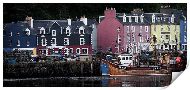 TOBERMORY ISLE OF MULL Print by Anthony R Dudley (LRPS)