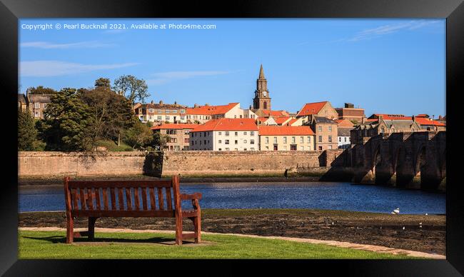 Berwick-upon-Tweed Northumberland Framed Print by Pearl Bucknall