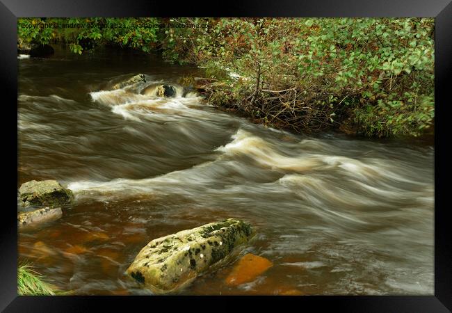 STONEY WATERS Framed Print by andrew saxton