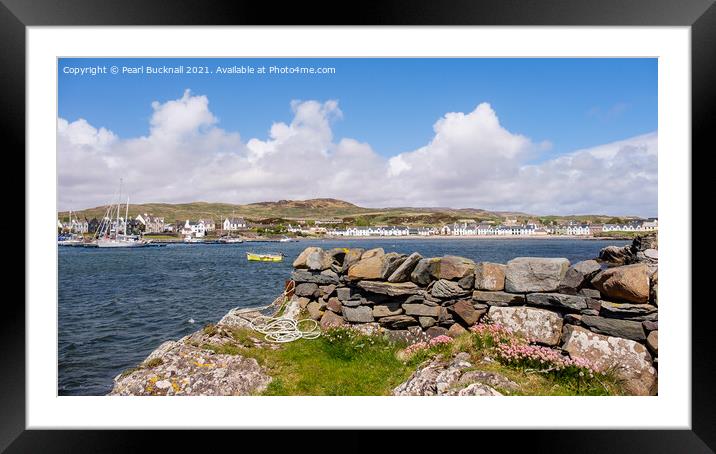Port Ellen Isle of Islay Scotland Framed Mounted Print by Pearl Bucknall