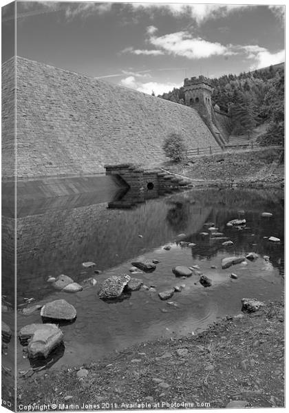 Derwent Dam Canvas Print by K7 Photography