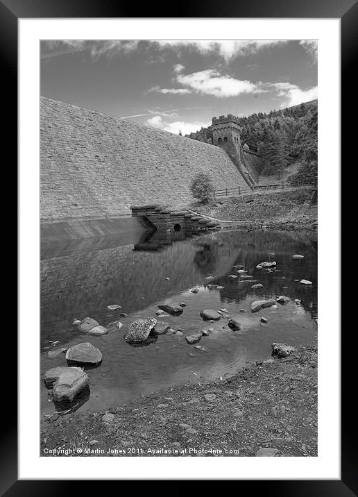 Derwent Dam Framed Mounted Print by K7 Photography