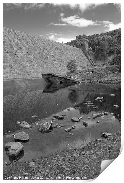 Derwent Dam Print by K7 Photography