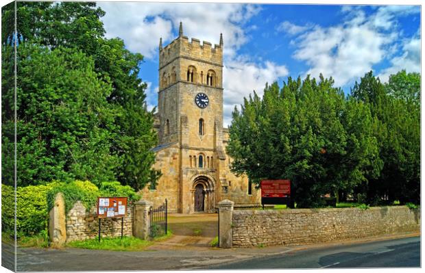 The Church of St Mary Magdalene, Campsall Canvas Print by Darren Galpin