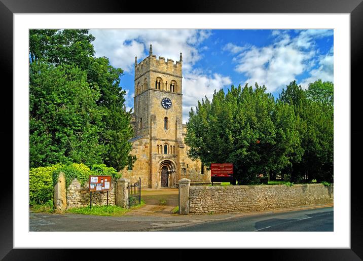 The Church of St Mary Magdalene, Campsall Framed Mounted Print by Darren Galpin