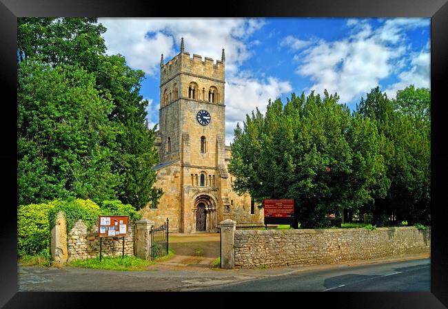 The Church of St Mary Magdalene, Campsall Framed Print by Darren Galpin